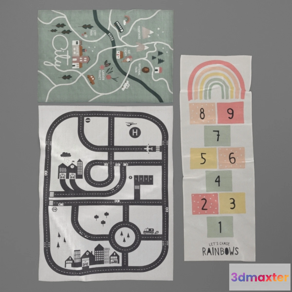 1453808 - children’s carpet H&M 3D Max