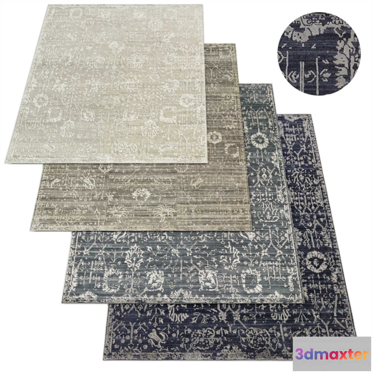 1454224 - Abra Rug RH Collection 3D Max
