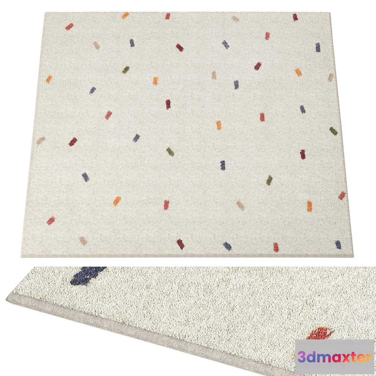 1454894 - Epifania rug by Kave Home 3D Max