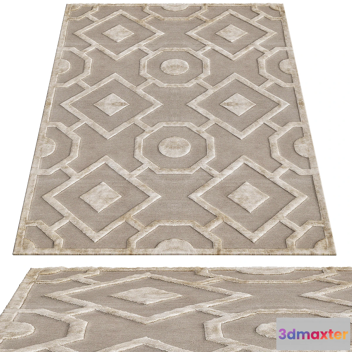1457206 - Romy Rug by Suzanne Sharp 3D Max