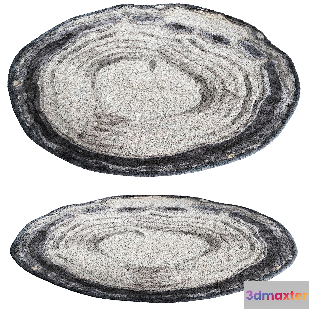 1459462 - Parvata Round Rug 3D Max