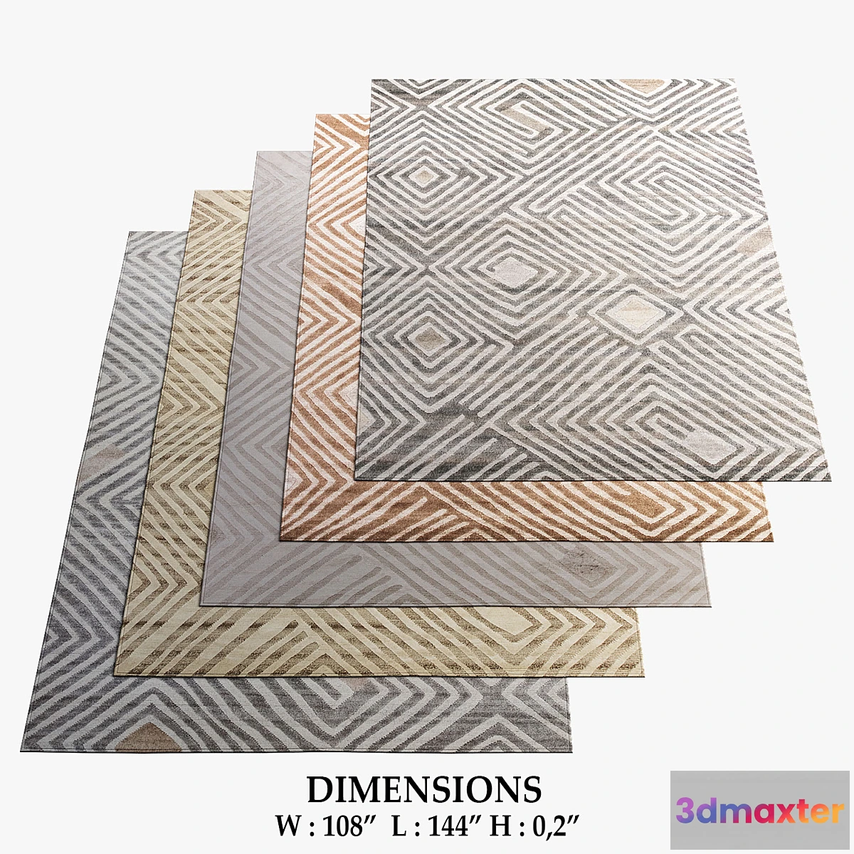 1463156 - Fayette Rugs_318 3D Max