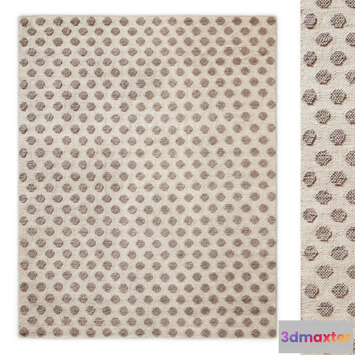 1464770 - Zia Handwoven Rug RH 3D Max