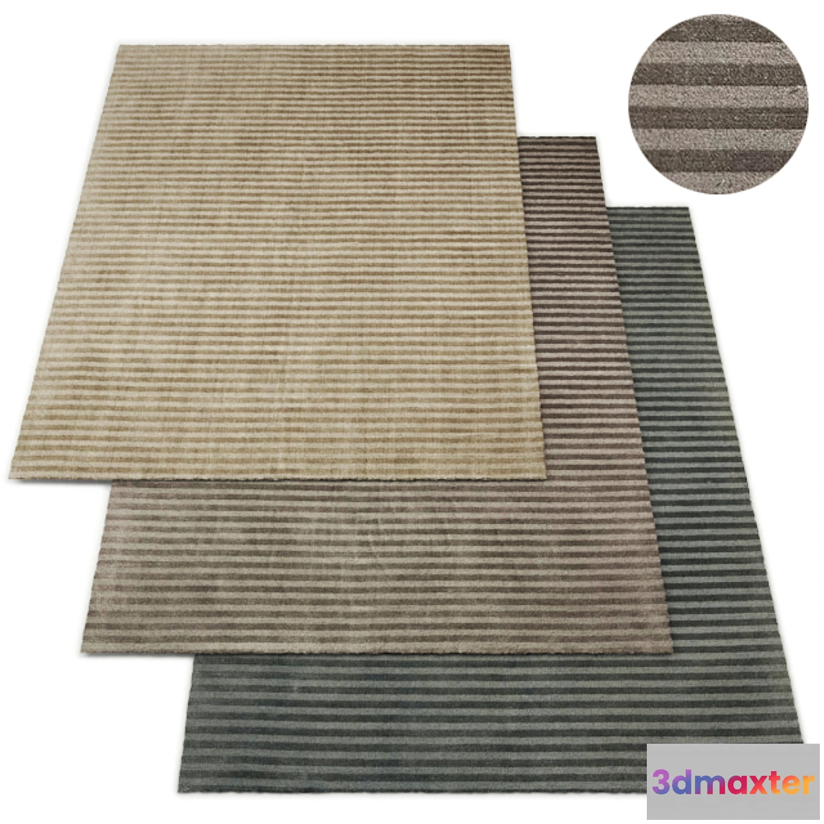 1465422 - Banda Mohair Rug RH Collection 3D Max
