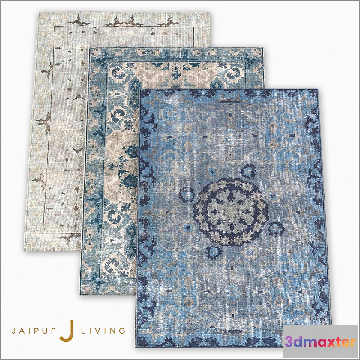 1466604 - KAI04 KAI06 KAI07 Rugs Jaipur Living 3D Max
