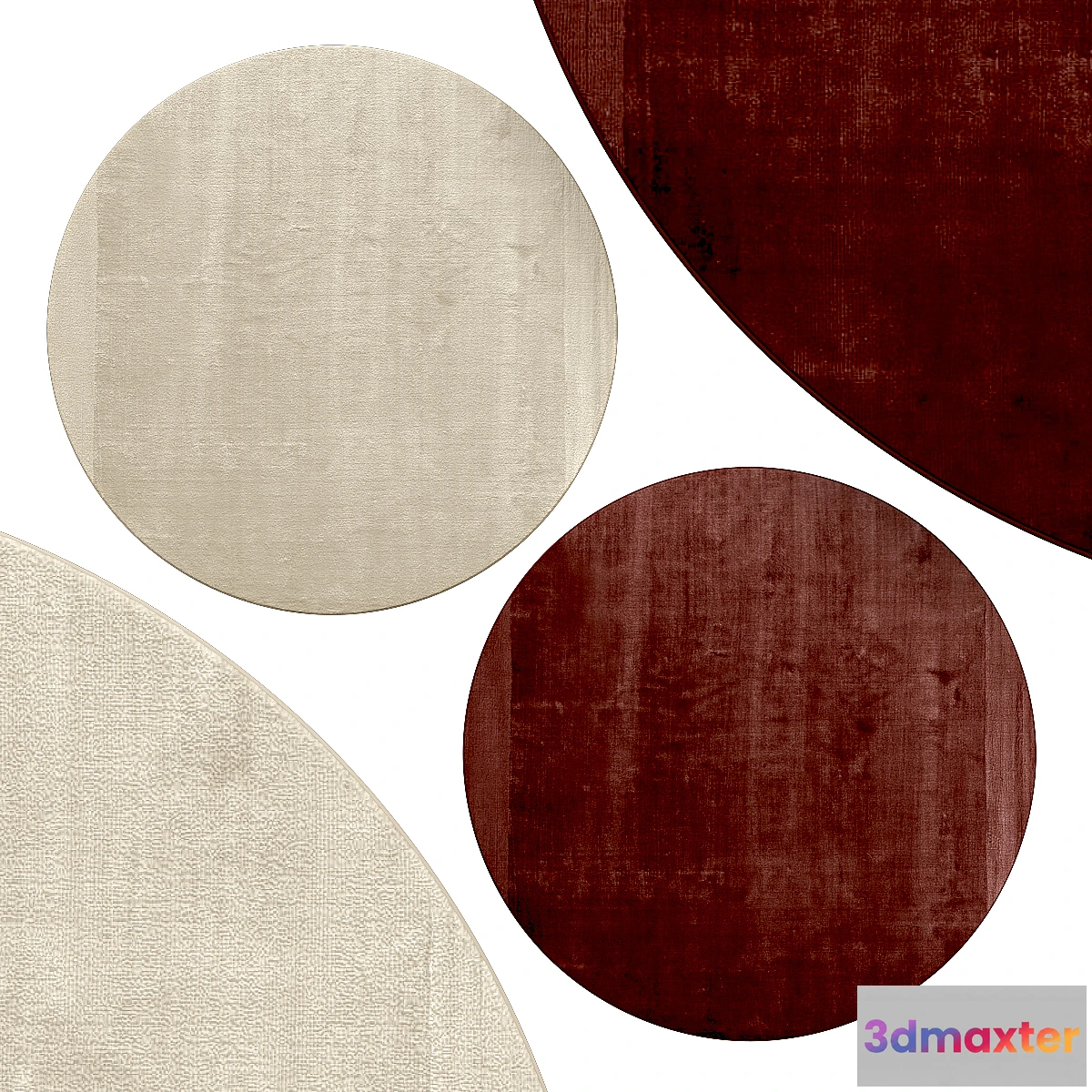 1470800 - Circle rugs  No. 085 3D Max