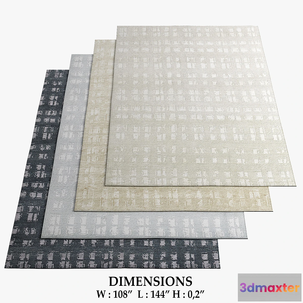 1471506 - Restoration Hardware Rugs_108 3D Max
