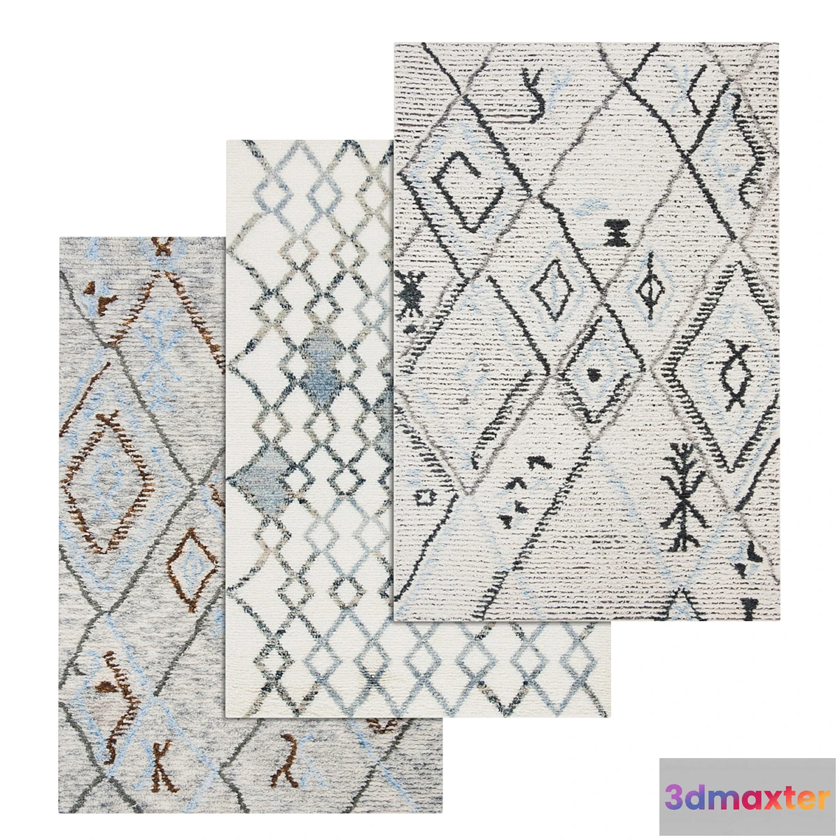 1472342 - Carpets Set 2353 3D Max