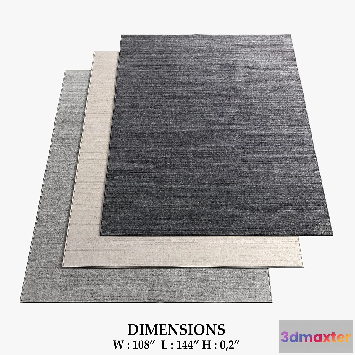 1477600 - Restoration Hardware Rugs_58 3D Max