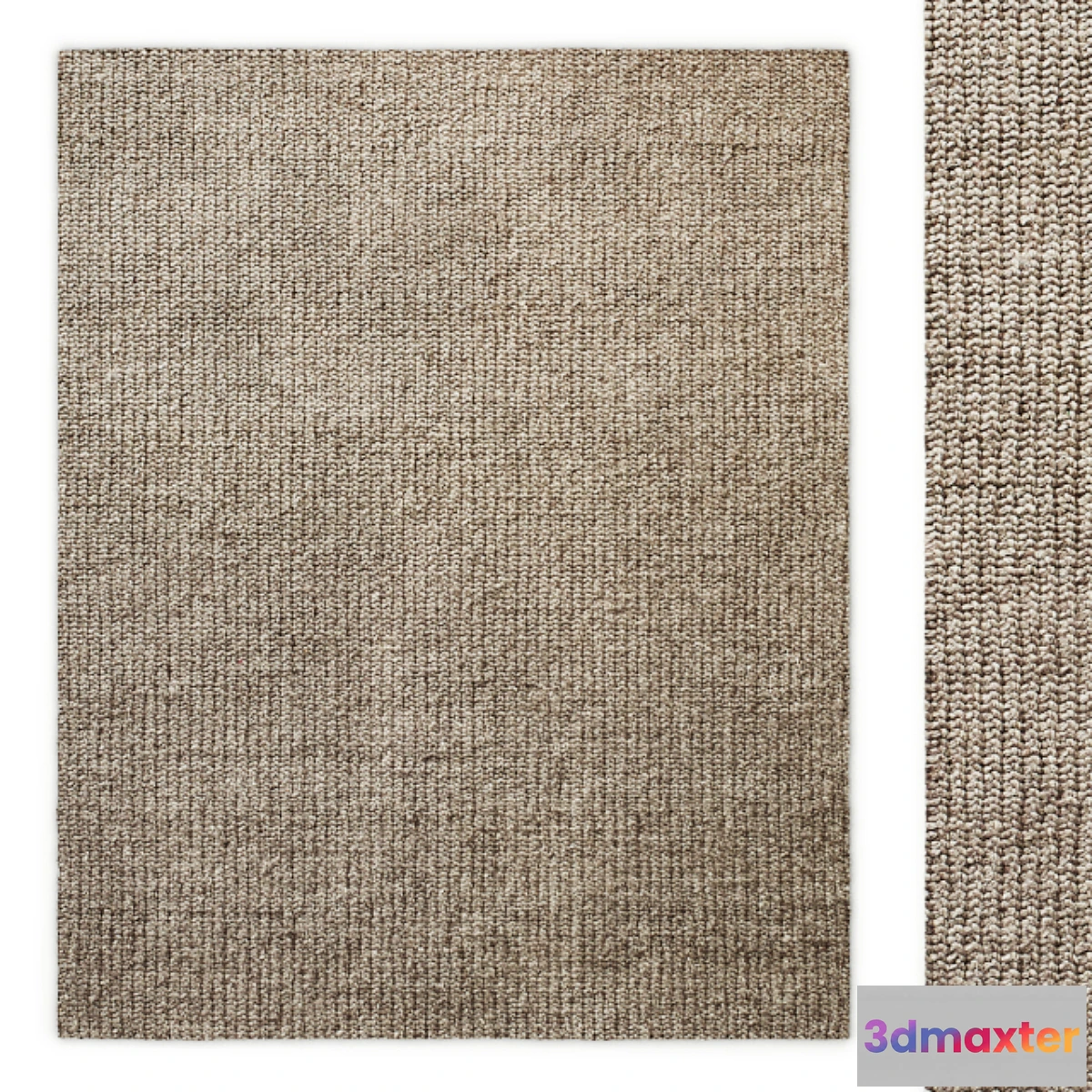 1478976 - Ora Hand-Braided Rug RH 3D Max