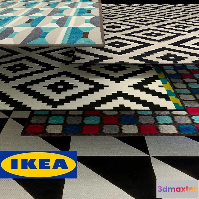 1542865 - IKEA rugs 3D Max