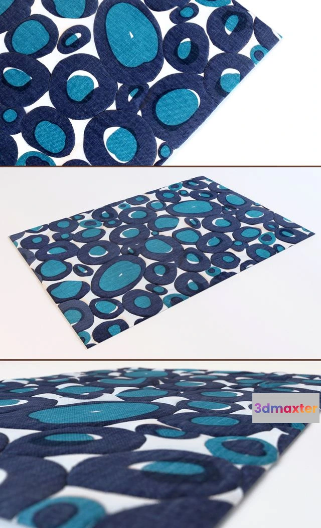 1545834 - FLO-1 Carpet - Midnight Prussian 3D Max