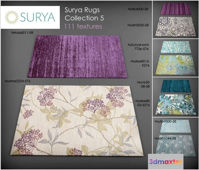 1547668 - Surya rugs 5 3D Max