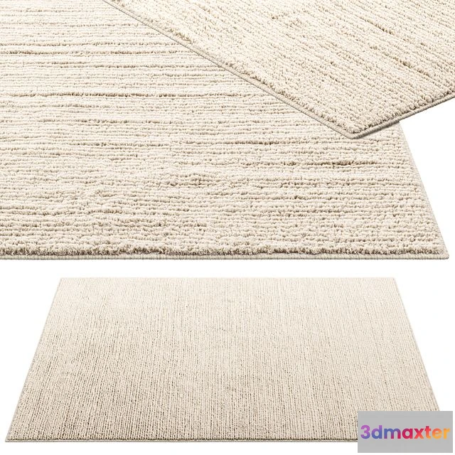 1549781 - Benuta Leon Cream Wool Rug 3D Max