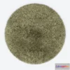 1550765 - Carpet Snow H265-beige round 3D Max