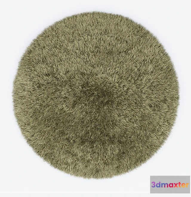 1550765 - Carpet Snow H265-beige round 3D Max