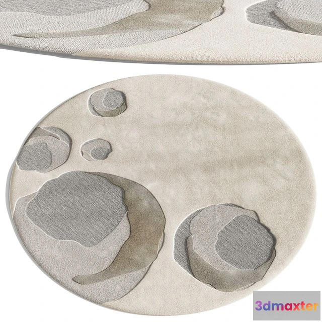 1551493 - Guilin Round Rug TMJ Design 3D Max