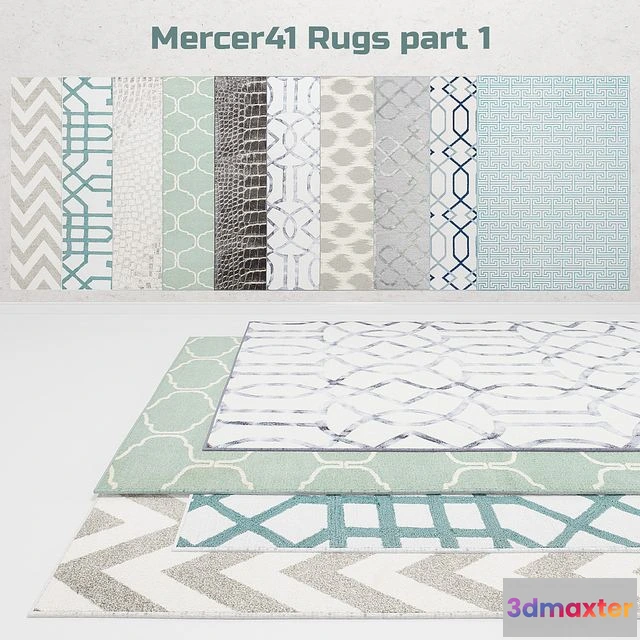 1551945 - Mercer41 Rugs part 1 3D Max