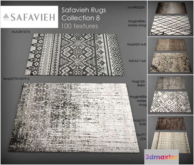 1552403 - Safavieh rugs8 3D Max