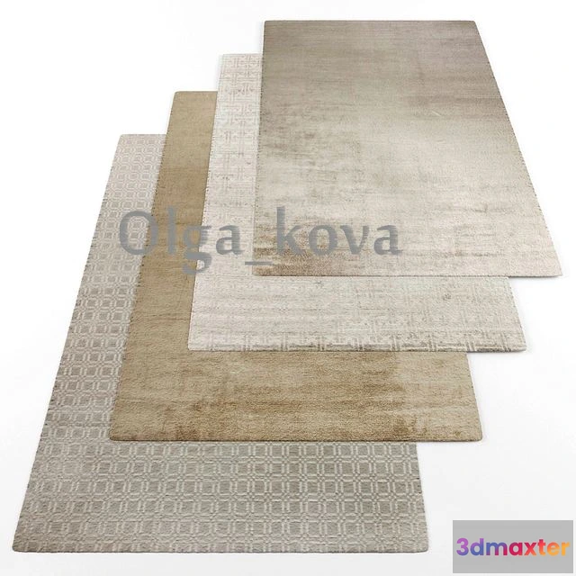 1555685 - Rugs set208 3D Max
