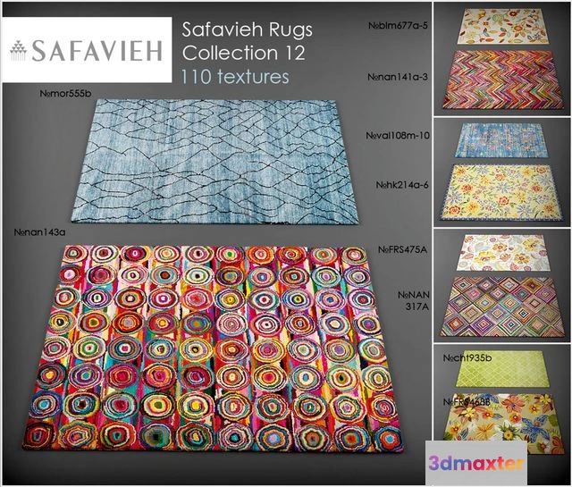 1555693 - Safavieh rugs12 3D Max