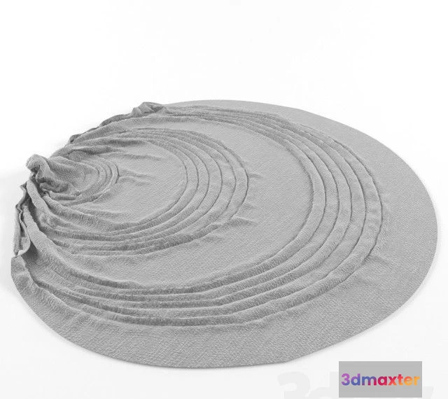1558697 - carpet round with circles 3D Max