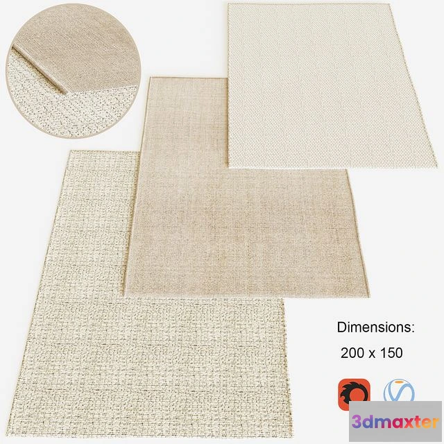 1560114 - Carpets Zara Home 3D Max