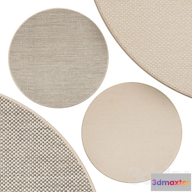 1561613 - Circle rugs No 238 3D Max