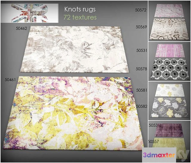 1562901 - Collection rugs Knots rugs 3D Max
