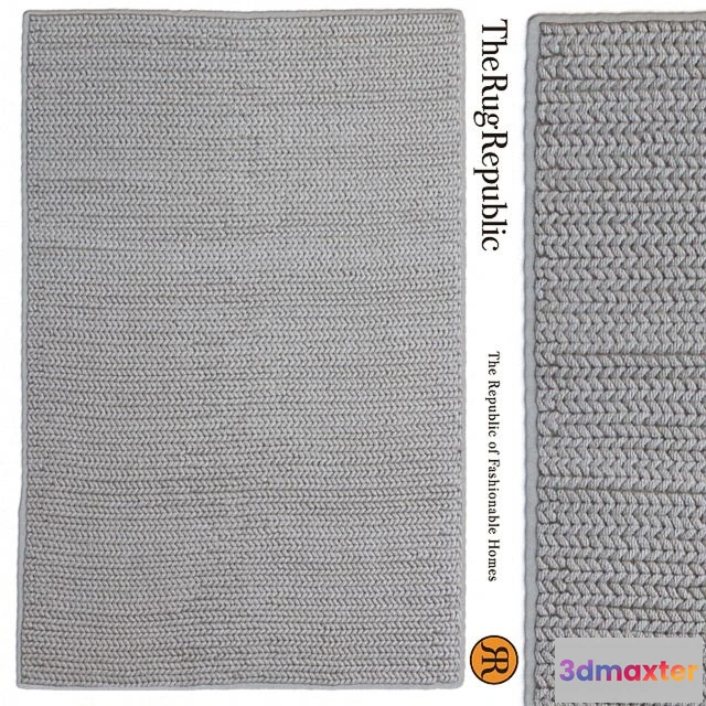 1566040 - Rug The Rug Republic Europa Natural Rug 3D Max