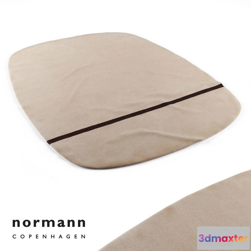 1566786 - Normann Copenhagen Oona Carpet 3D Max