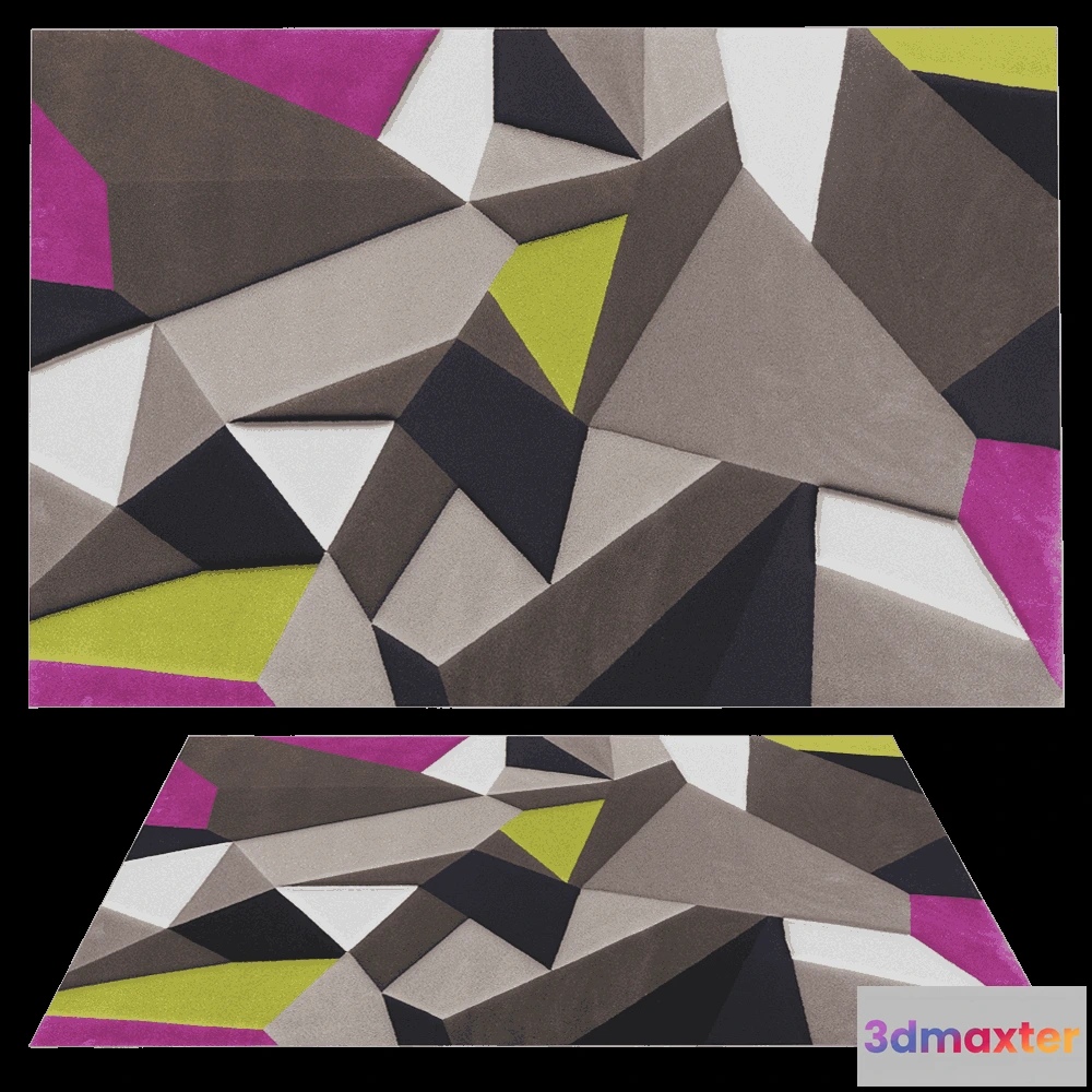 1593410 - Cangini & Tucci - Rug Polifedri 3D Max