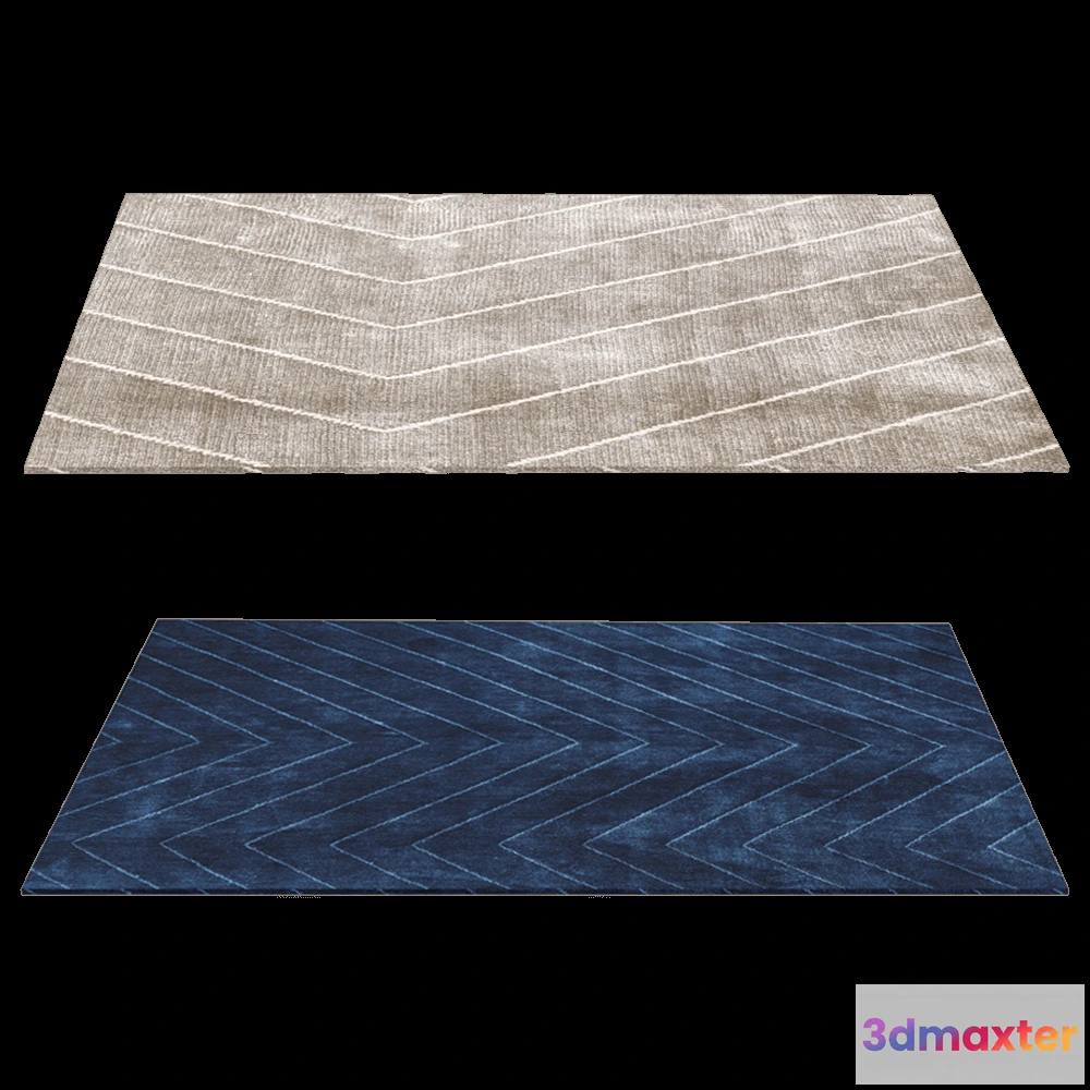 1593424 - Ceccotti Collezioni - Carpet Chevron 3D Max