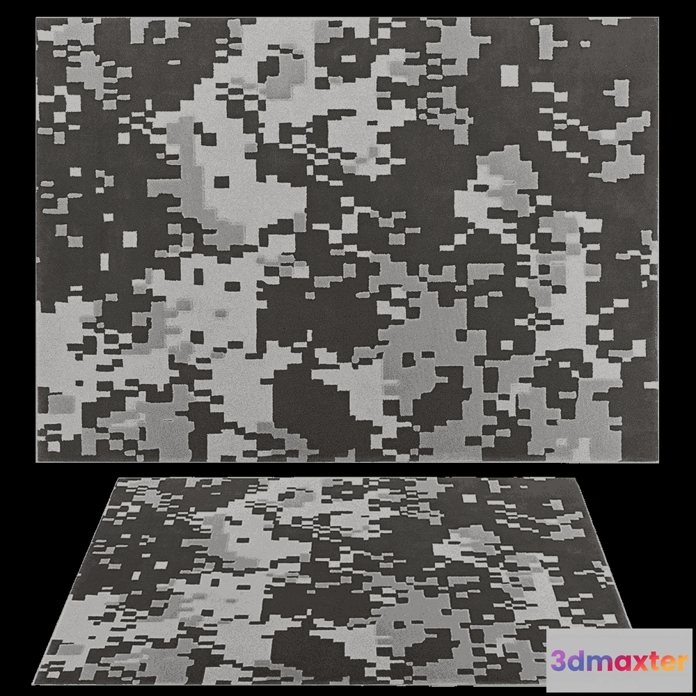 1593448 - DE DIMORA  - Rug Plutone 3D Max