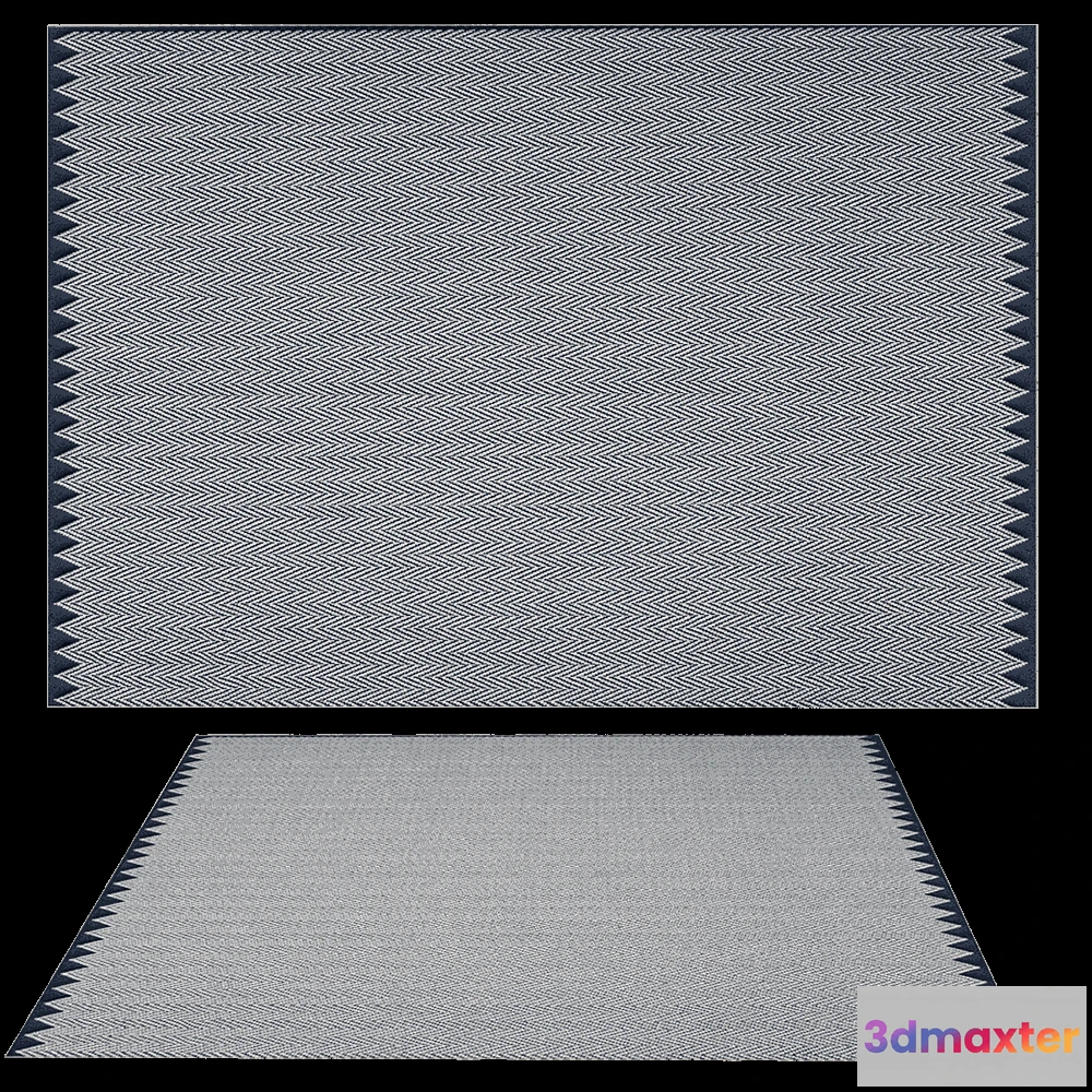 1593454 - DE DIMORA  - Carpet Metropoli 20403 3D Max