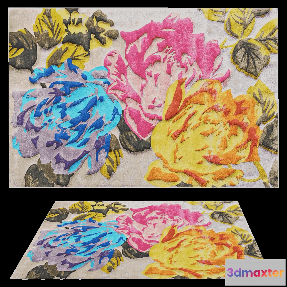 1593508 - DE DIMORA  - Rug Dafne 3D Max