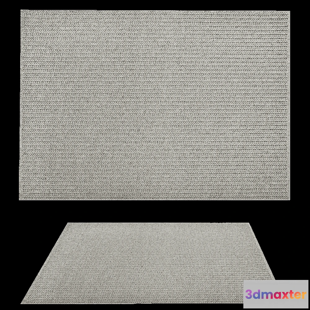1593516 - DE DIMORA  - Rug Intreccio 3D Max