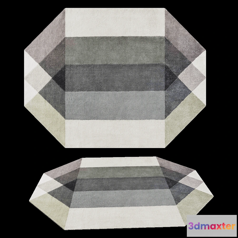 1593620 - Gan Rugs  - Rug Giro 3D Max