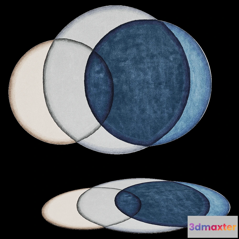 1593626 - Gan Rugs  - Rug CRYSTAL 3D Max