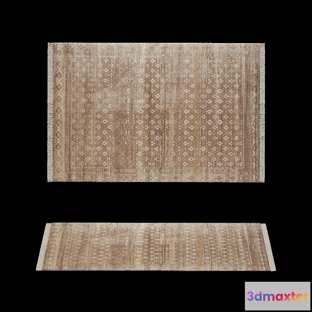 1593644 - Jaipur Rugs - Rug Someplace In Time EA-3065 Espresso 3D Max