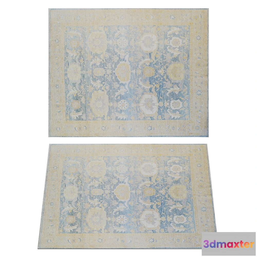 1593682 - Tufenkian Carpets - Sebastia Blue 3D Max
