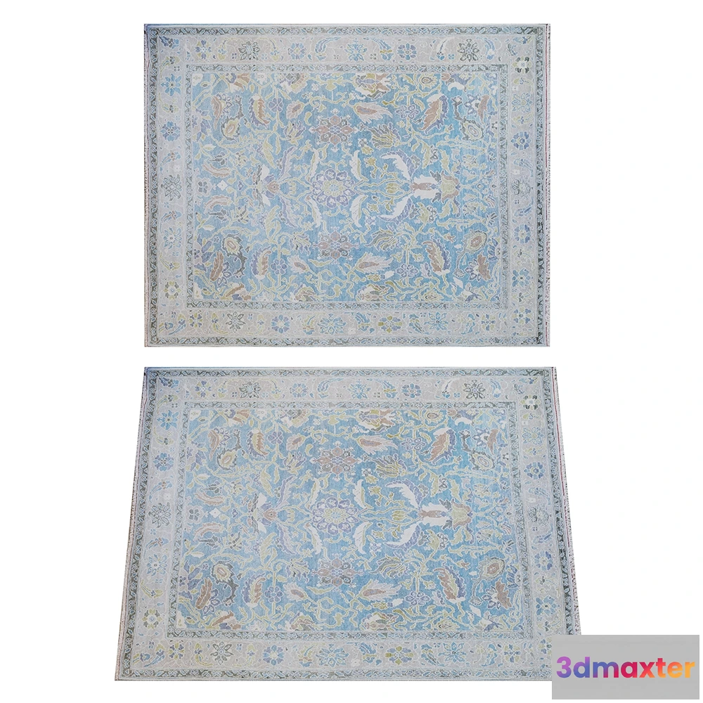 1593712 - Tufenkian Carpets - Marand Aqua 3D Max