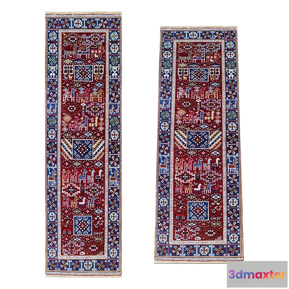 1593730 - Tufenkian Carpets - Deer Red 3D Max