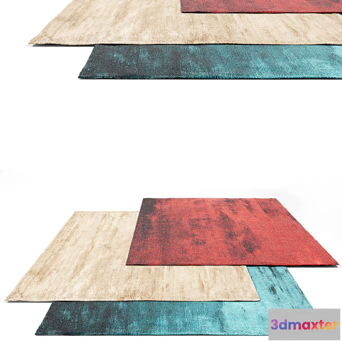 1593768 - decoration - Sirecom Aura rug set 2 3D Max