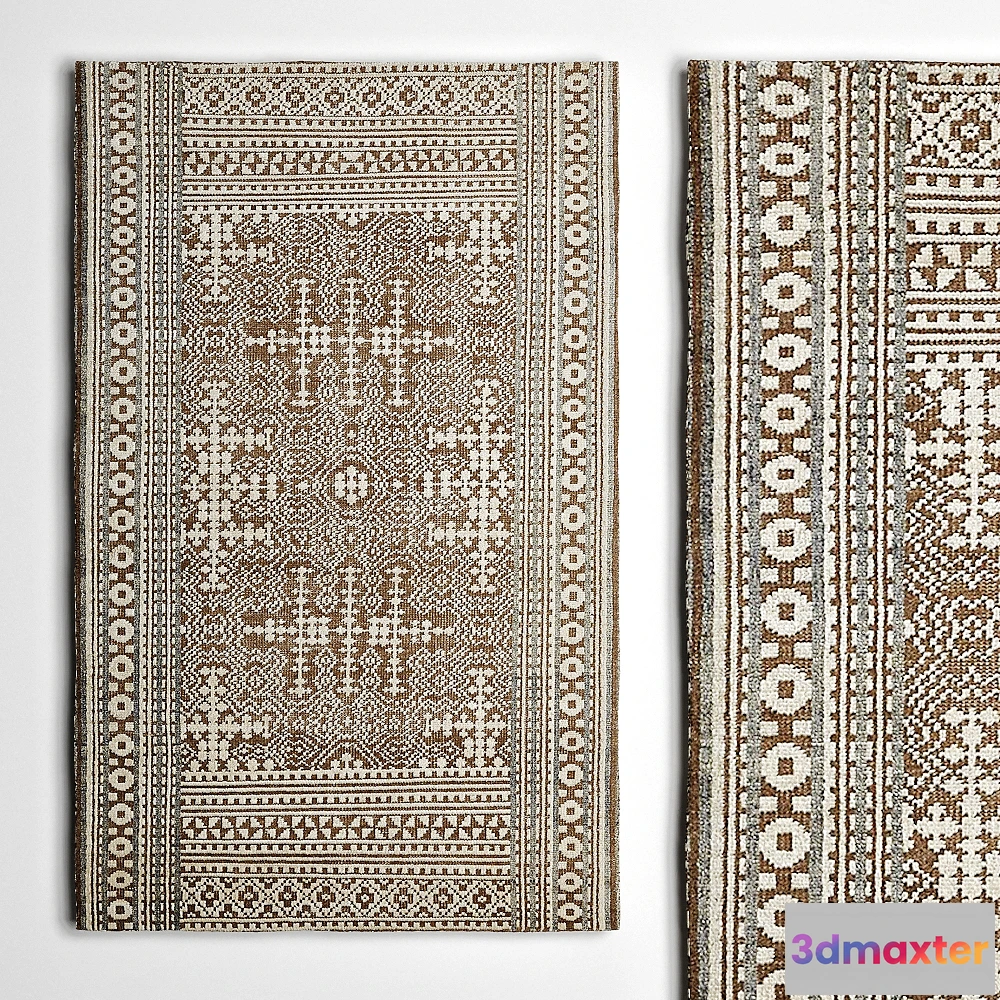 1593800 - decoration - Carpets Crate&Barrel 01 3D Max