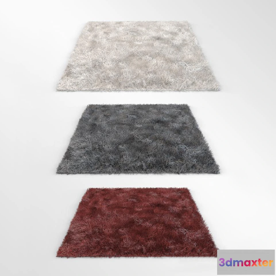 1593826 - decoration - Carpet with long pile 001 3D Max