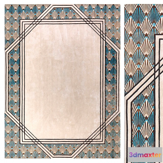 1593828 - decoration - Visionnaire Home Arabele rug 08 3D Max