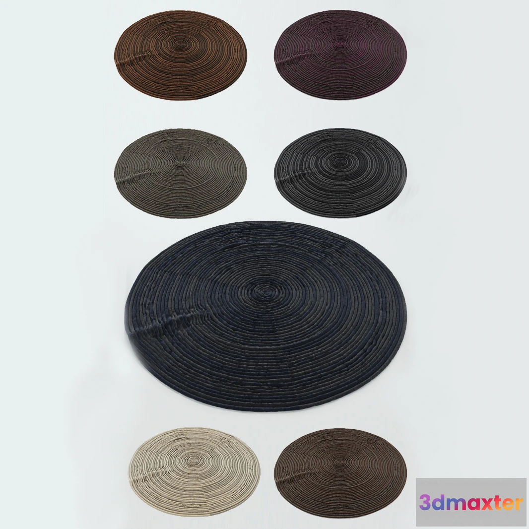 1593832 - decoration - Collection of carpets 15 3D Max