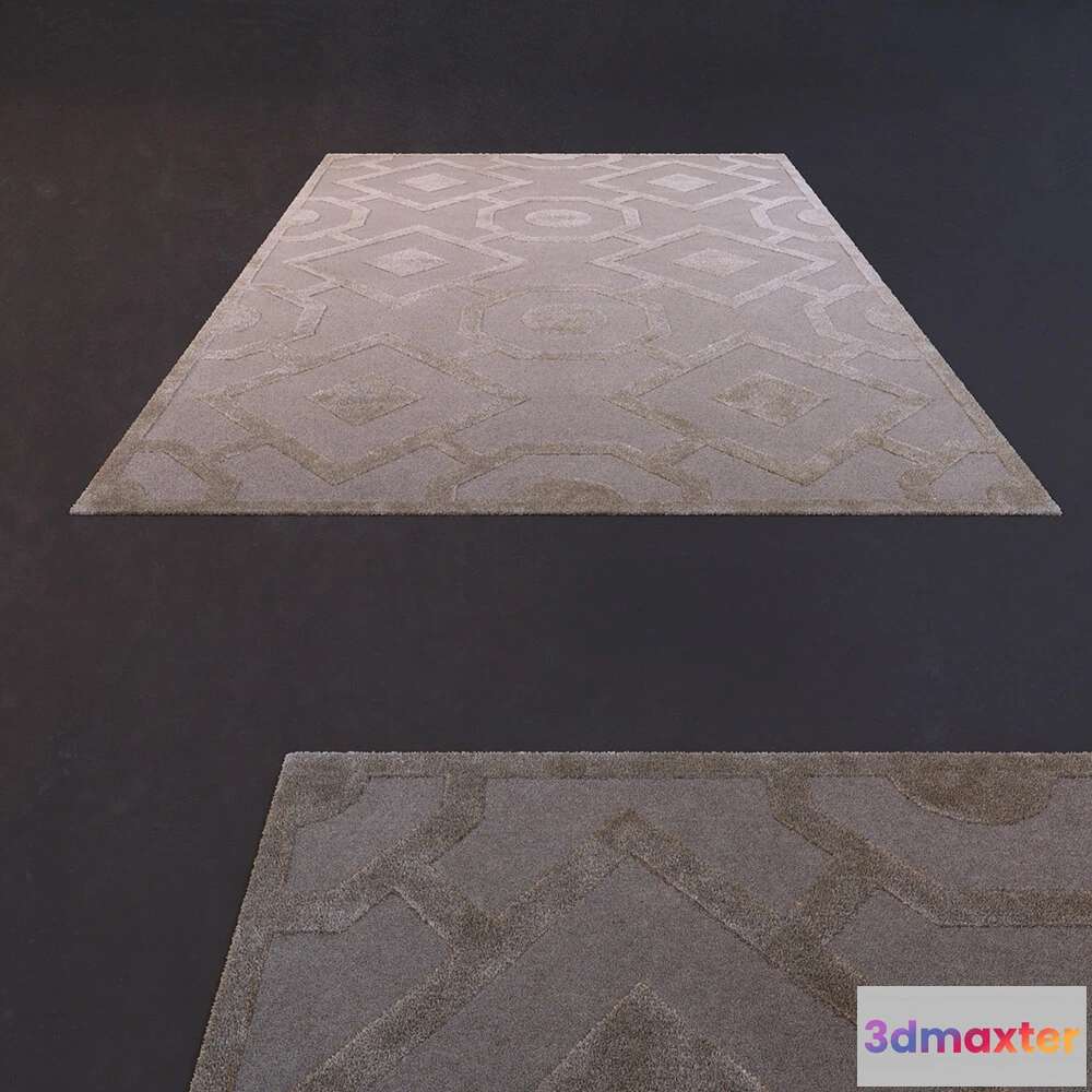 1593868 - decoration - Carpet Romy by Suzanne Sharp 9 3D Max