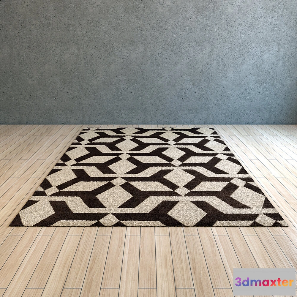 1593872 - decoration - GAELIC brown carpet 5 3D Max